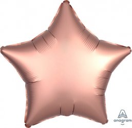 Satin Luxe Rose Copper Star