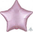 Satin Luxe Pastel Pink Star