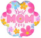 Best Mom Ever Flower 9"