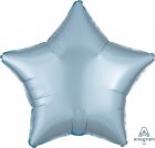 Satin Luxe Pastel Blue Star