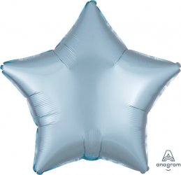 Satin Luxe Pastel Blue Star