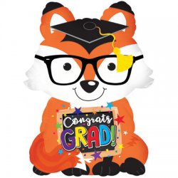 Congrats Grad Fox 10"