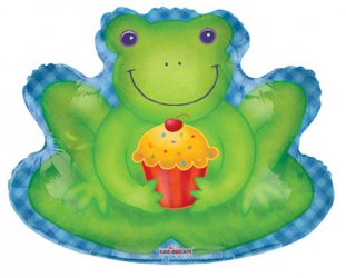 Frog with Cupcake Shape X