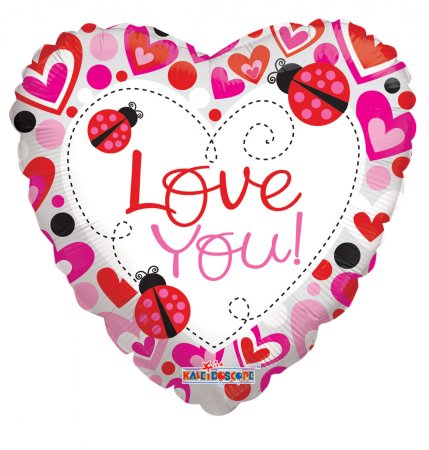 Love You Ladybugs 9" - Click Image to Close