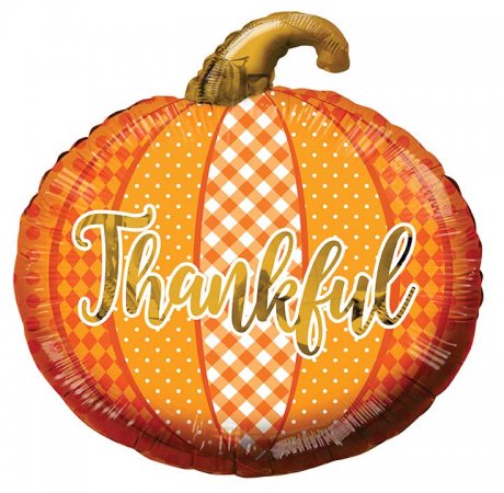 Thankful Pumpkin 9" - Click Image to Close