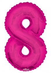 Number 8 Pink Shape PKGD