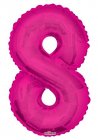 Number 8 Pink Shape PKGD Number 8 Pink Shape PKGD
