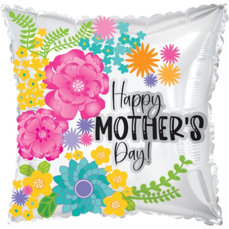 Happy Mother's Day Floating Floral - Click Image to Close