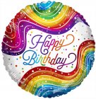 Happy Birthday Wavy Line PKGD