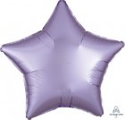 Satin Luxe Pastel Lilac Star