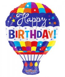 BIRTHDAY HOT AIR BALLOON SHAPE