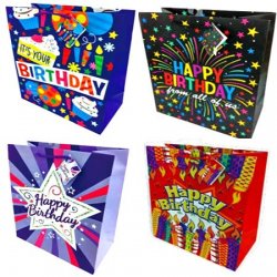 Jumbo Matte Birthday Gift Bag