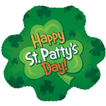 St. Patty's Clover 12" - Click Image to Close