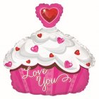 Love You Cupcake Mini-Shape 12”