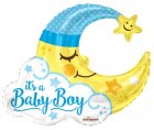 Baby Boy Moon Shape