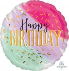 Happy Birthday Watercolors