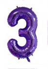 Number 3 Purple Shape PKGD Number 3 Purple Shape PKGD