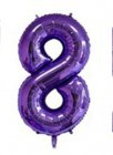 Number 8 Purple Shape PKGD Number 8 Purple Shape PKGD