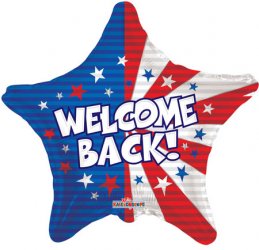 Welcome Back Patriotic