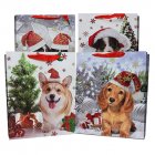 Medium Christmas Matte w/ Foil Gift Bag Medium Christmas Matte w/ Foil Gift Bag
