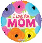 ILY Mom Bright Flowers 9” ILY Mom Bright Flowers 9”