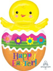 Chick in Colorful Egg x