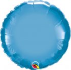 Chrome Blue Round