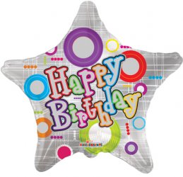 BIRTHDAY W/ CIRCLES