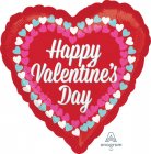 Happy Valentine's Day Heart Border
