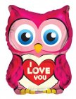 Owl With Heart Shape