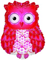 I Love You Owl Mini-Shape 12"