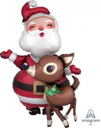 Santa/Reindeer Airwalker PKGD x