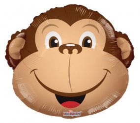 Monkey Head Mini Shape 14" x