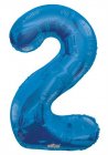 Number 2 Royal Blue Shape PKGD Number 2 Royal Blue Shape PKGD