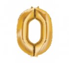 Number 0 Gold Shape PKGD Number 0 Gold Shape PKGD