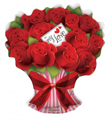 Rose Bouquet Shape - Click Image to Close