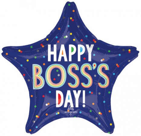 Boss's Day Colorful Dots - Click Image to Close