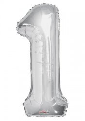 Number 1 Silver Shape PKGD