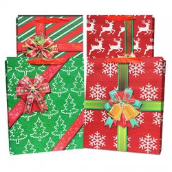 Extra Large Christmas Matte Gift Bag
