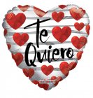 Te Quiero Corazones Rojos