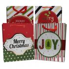Extra Large Christmas Matte w/ Foil Gift Bag Extra Large Christmas Matte w/ Foil Gift Bag