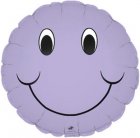 LAVENDER SMILEY 9"