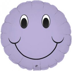 LAVENDER SMILEY 9"