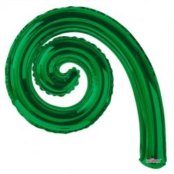 Kurly Spiral Green