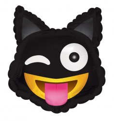 BAT CAT EMOJI 10"