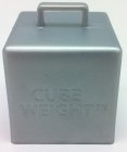 65g CUBE WEIGHT SILVER