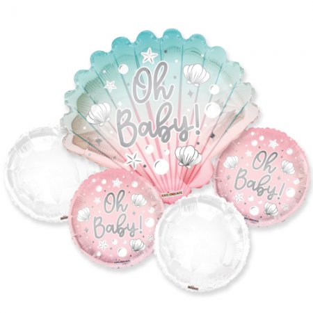 Oh Baby Shell Girl Bouquet - Click Image to Close