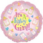 Baby Girl Bottles 9"