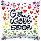 Get Well Hearts Holographic