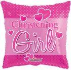 Christening Girl Dots